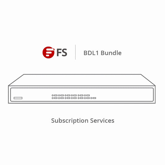 BDL1 Bundle for NSG-2230 Subscription Services, Including IPS Service, Anti-Virus, QoS, and URL Filtering, 1 Year