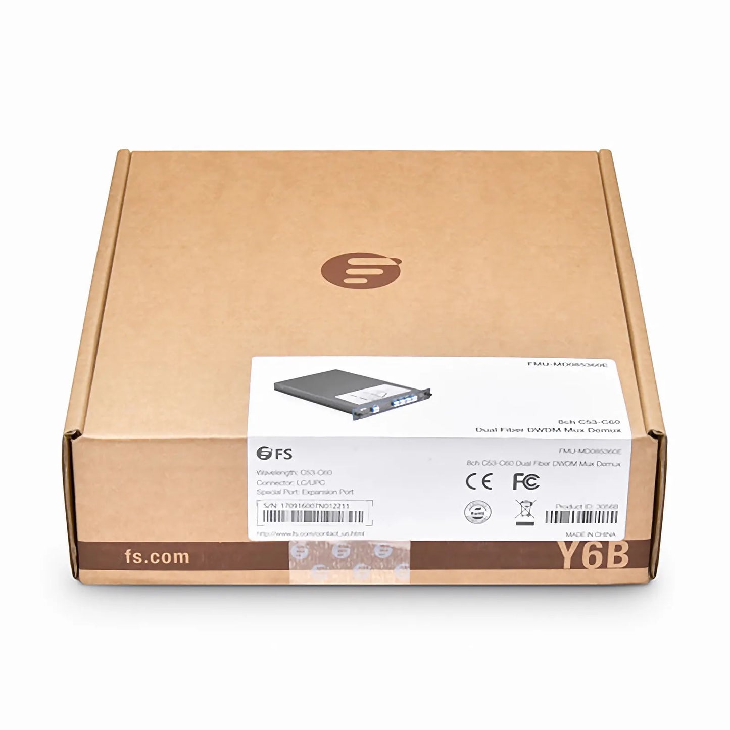 1 Channel C21 Dual Fiber DWDM OADM, East and West (Two-Sided), LC/UPC, FMU Plug-in Module