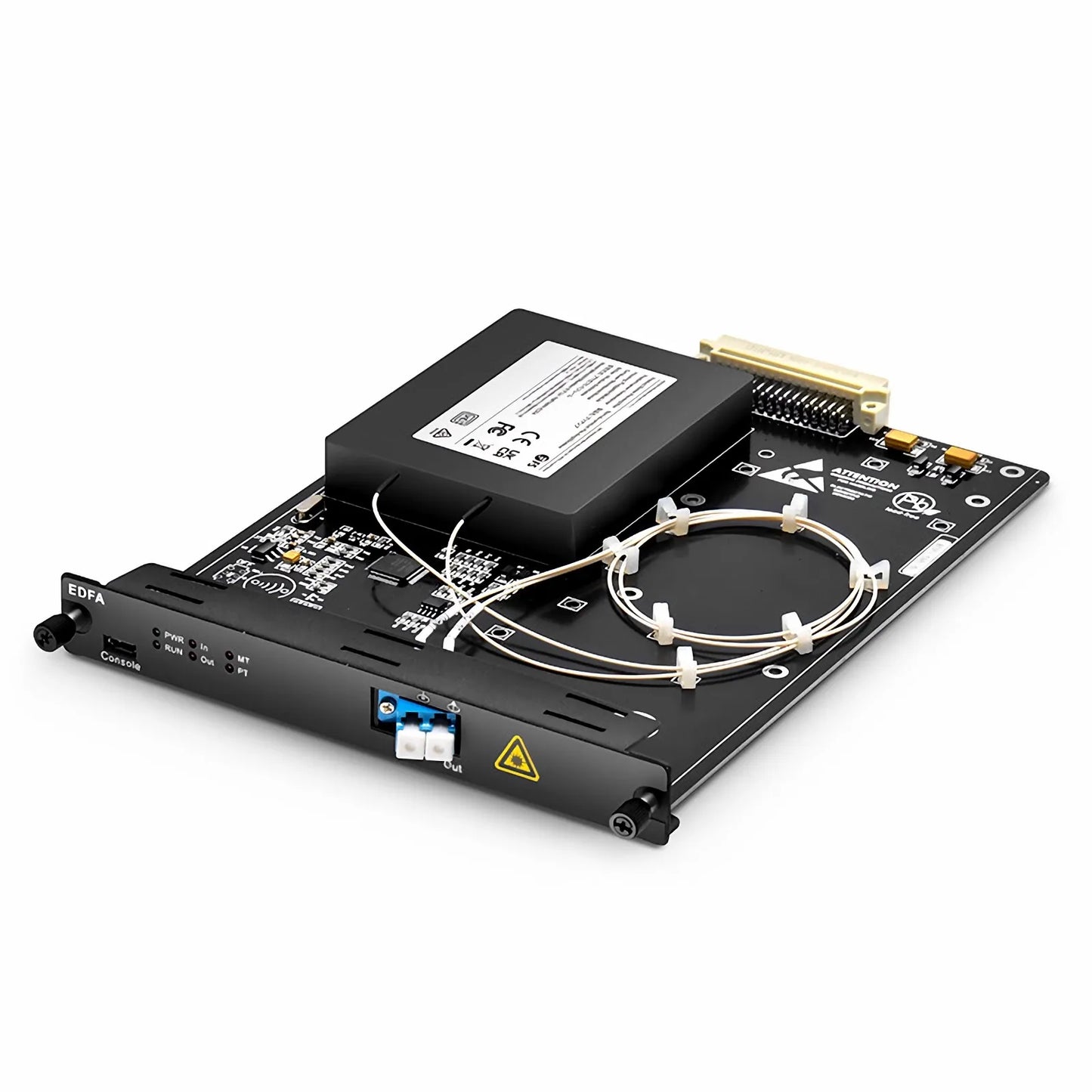 FMT26PA-EDFA, 26dB Gain C-band DWDM EDFA Pre-Amplifier for FMT Managed Chassis, 16dBm Output