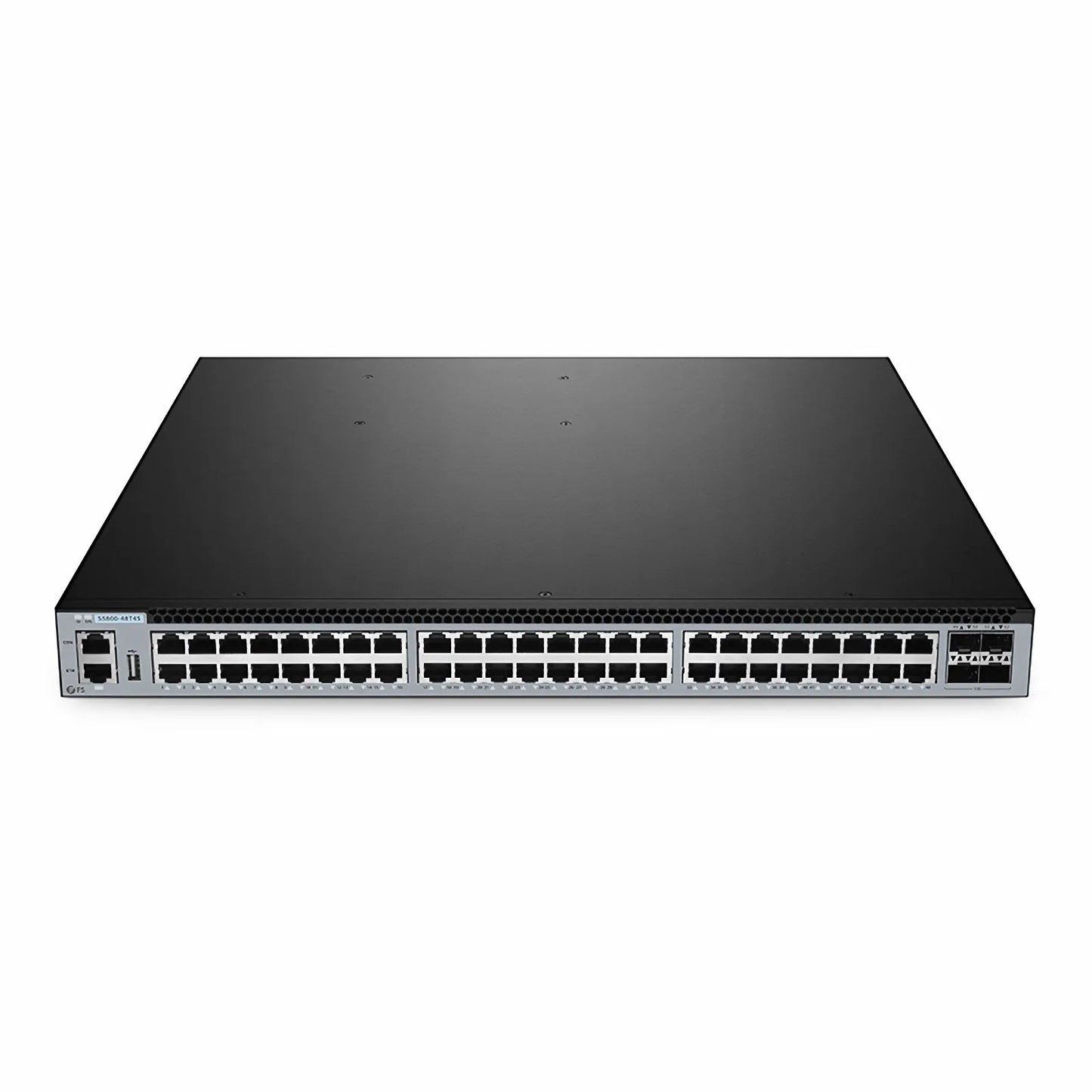 S5800-48T4S, 48-Port Gigabit Ethernet L3 Switch, 48 x Gigabit RJ45, with 4 x 10Gb SFP+, Support MLAG