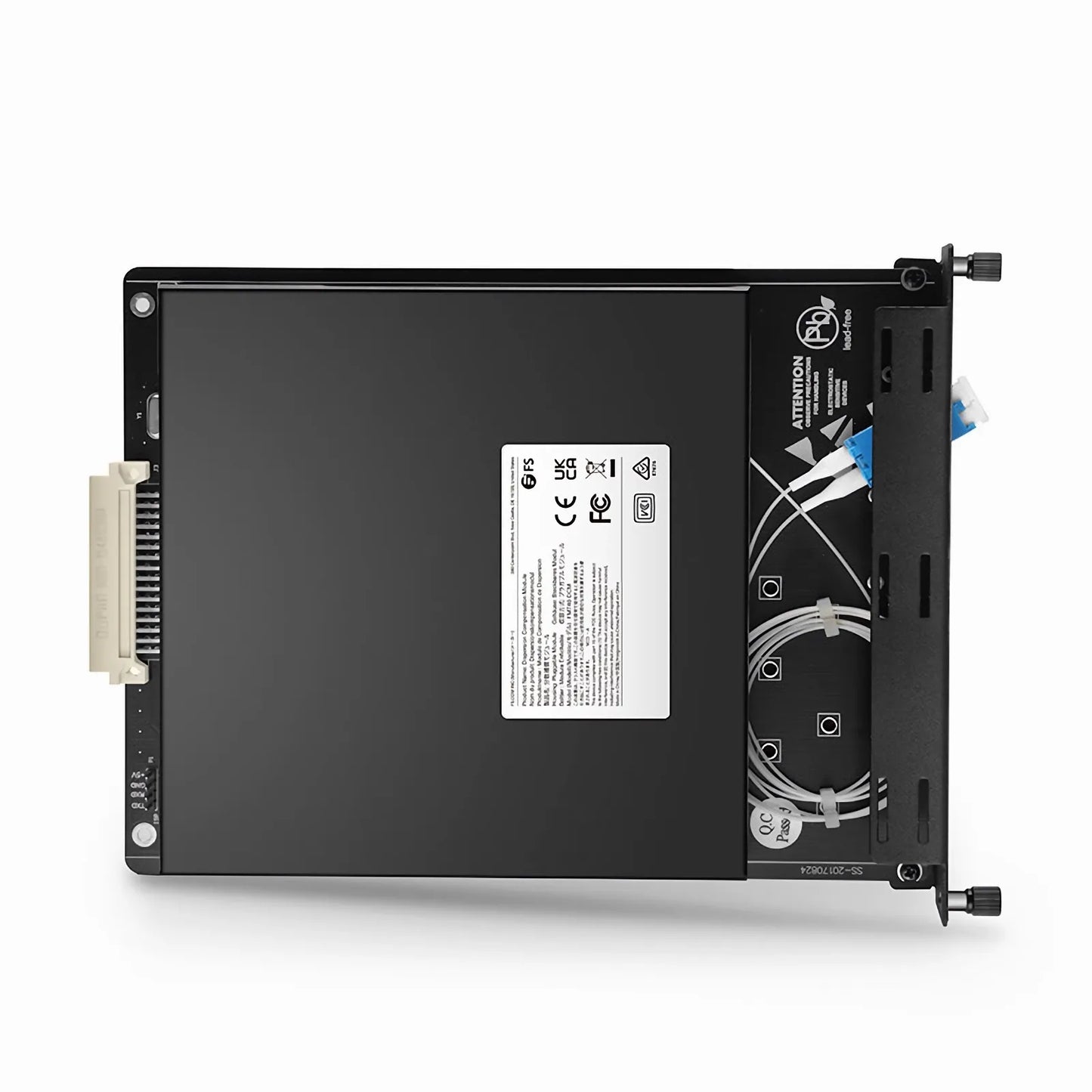 FMT40-DCM, C-band 40km DCF-based Passive Dispersion Compensation Module for FMT Managed Chassis