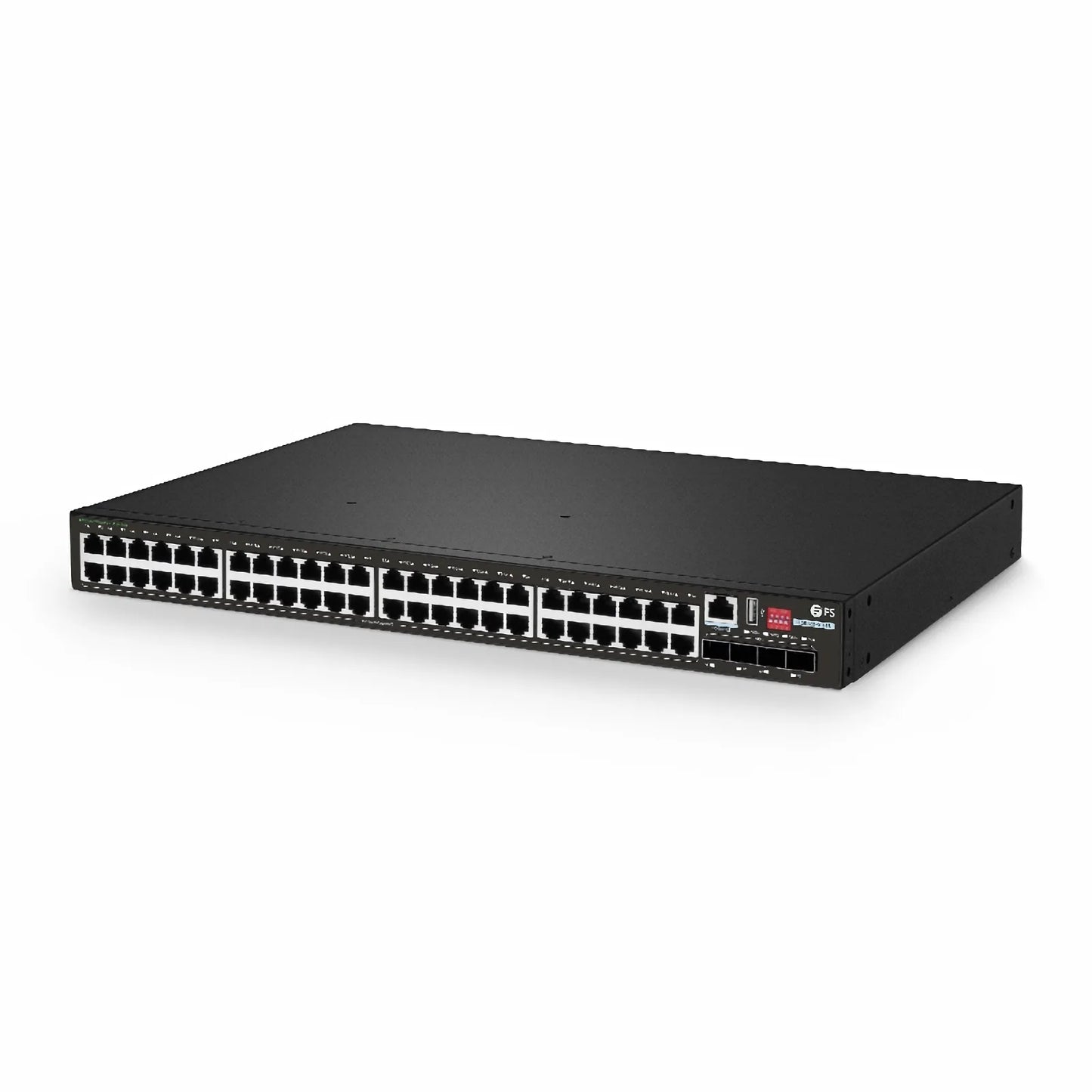 IES5120-48T4S, 48-Port Gigabit Ethernet L2+ Managed Industrial Switch, 48 x 10/100/1000BASE-T, with 4 x 1/10Gb SFP+, -40 to 75°C Operating Temperature