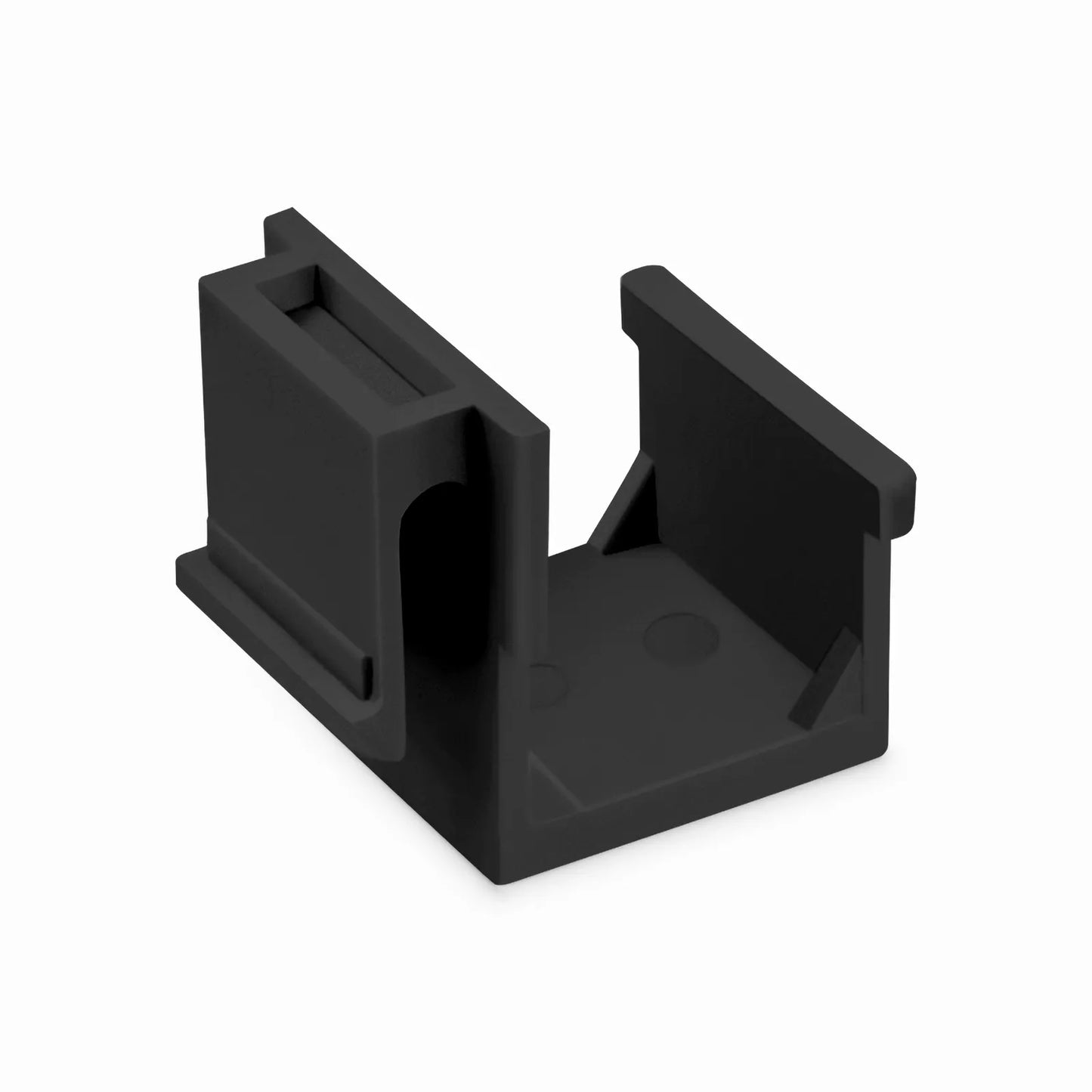Blanking Keystone Insert for Faceplate, Toolless, Black, 20Pcs/Pack