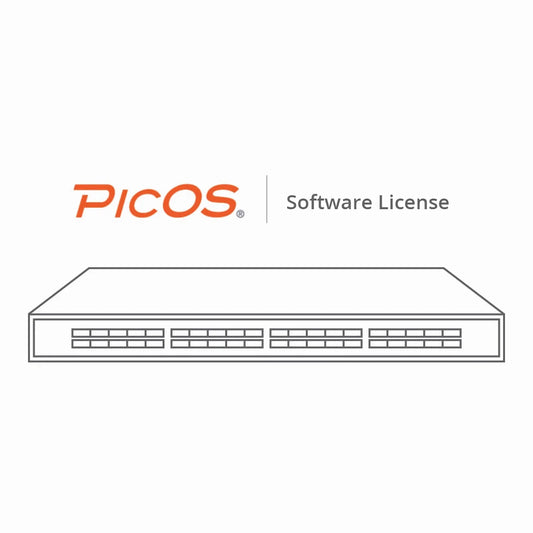 PicOS® Perpetual License for 100G Switch, Includes VXLAN, EVPN, MLAG, OpenFlow (Per Device)