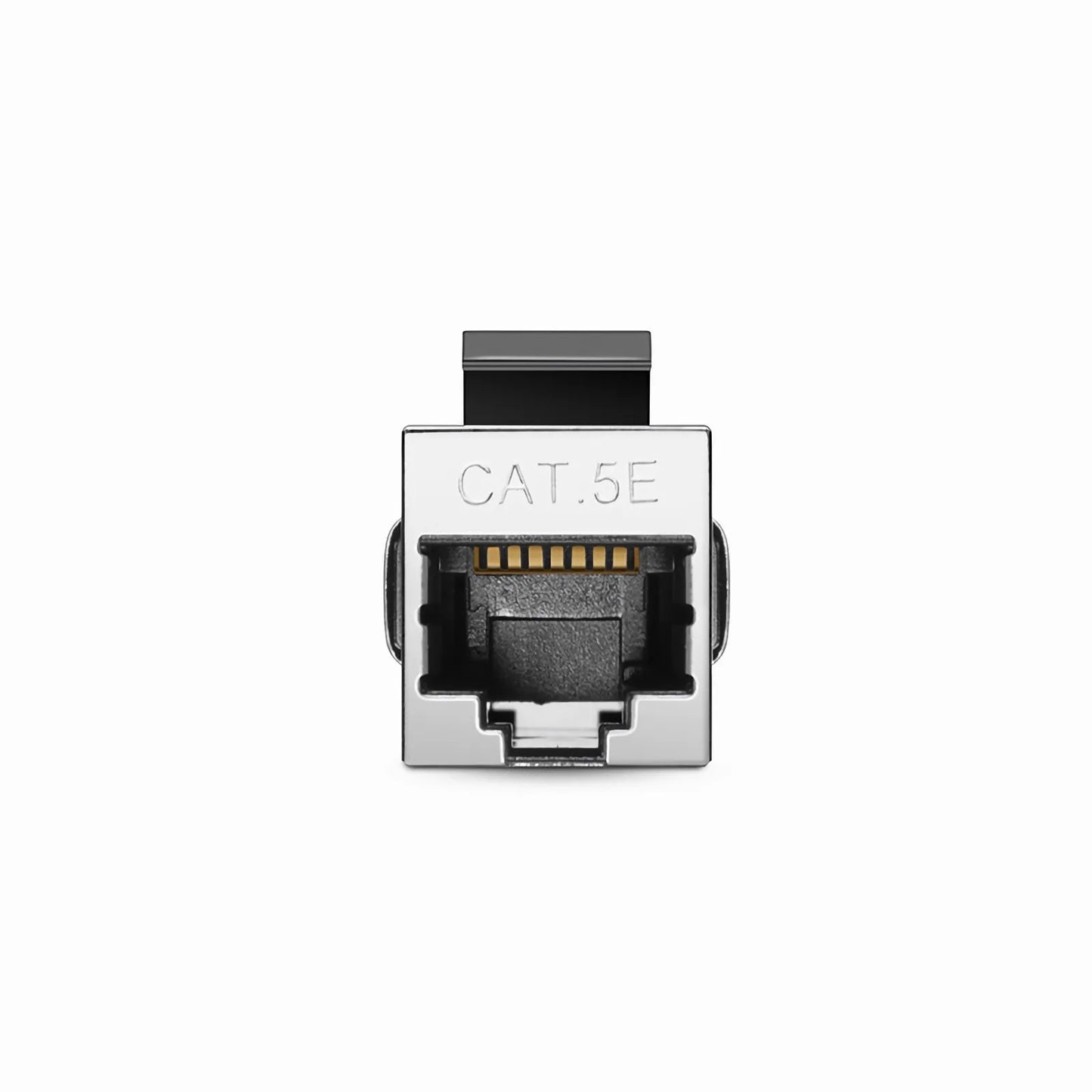 Cat5e Keystone RJ45 Coupler, Shielded, Female to Female Insert Inline Coupler (12pcs/Pack)