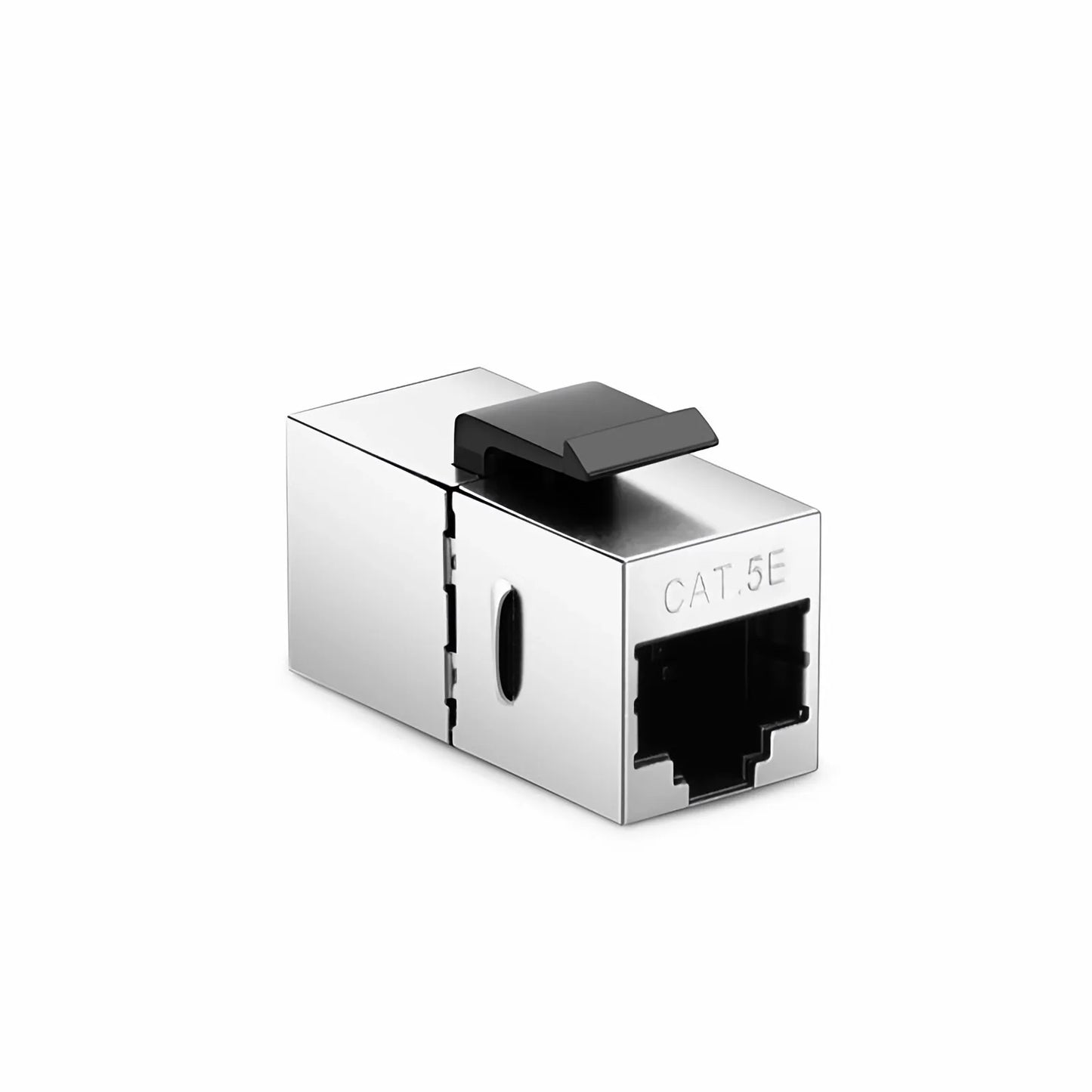 Cat5e Keystone RJ45 Coupler, Shielded, Female to Female Insert Inline Coupler