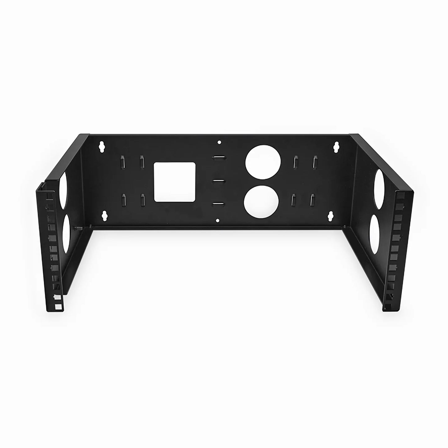 4U 19'' Hinged Wall Mount Rack Bracket for Patch Panel