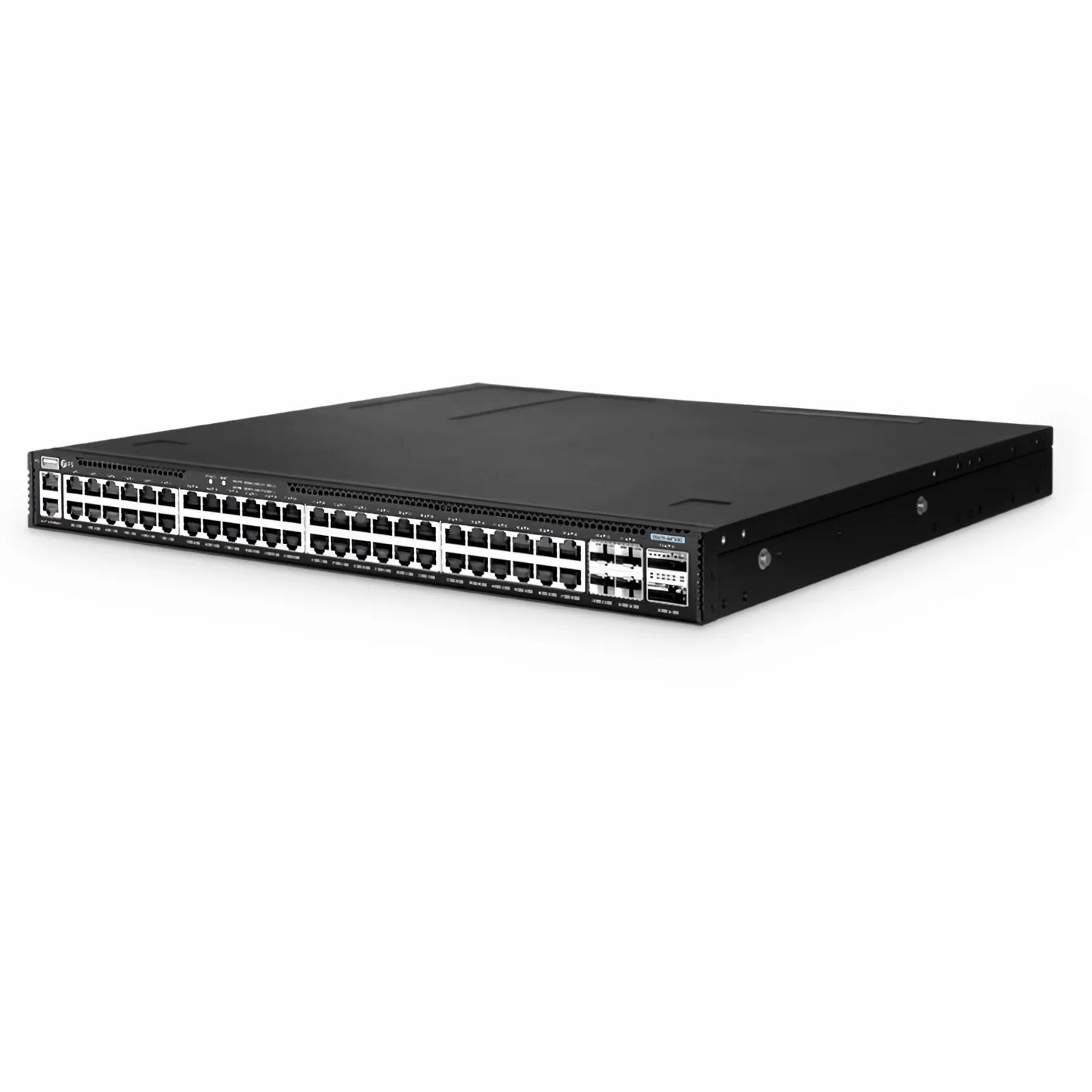 S5870-48T6BC, 48-Port Ethernet L3 Enterprise Switch, 48 x Gigabit RJ45, with 4 x 25Gb SFP28 and 2 x 100Gb QSFP28 Uplinks, PicOS®, Support EVPN-VXLAN, Broadcom Chip