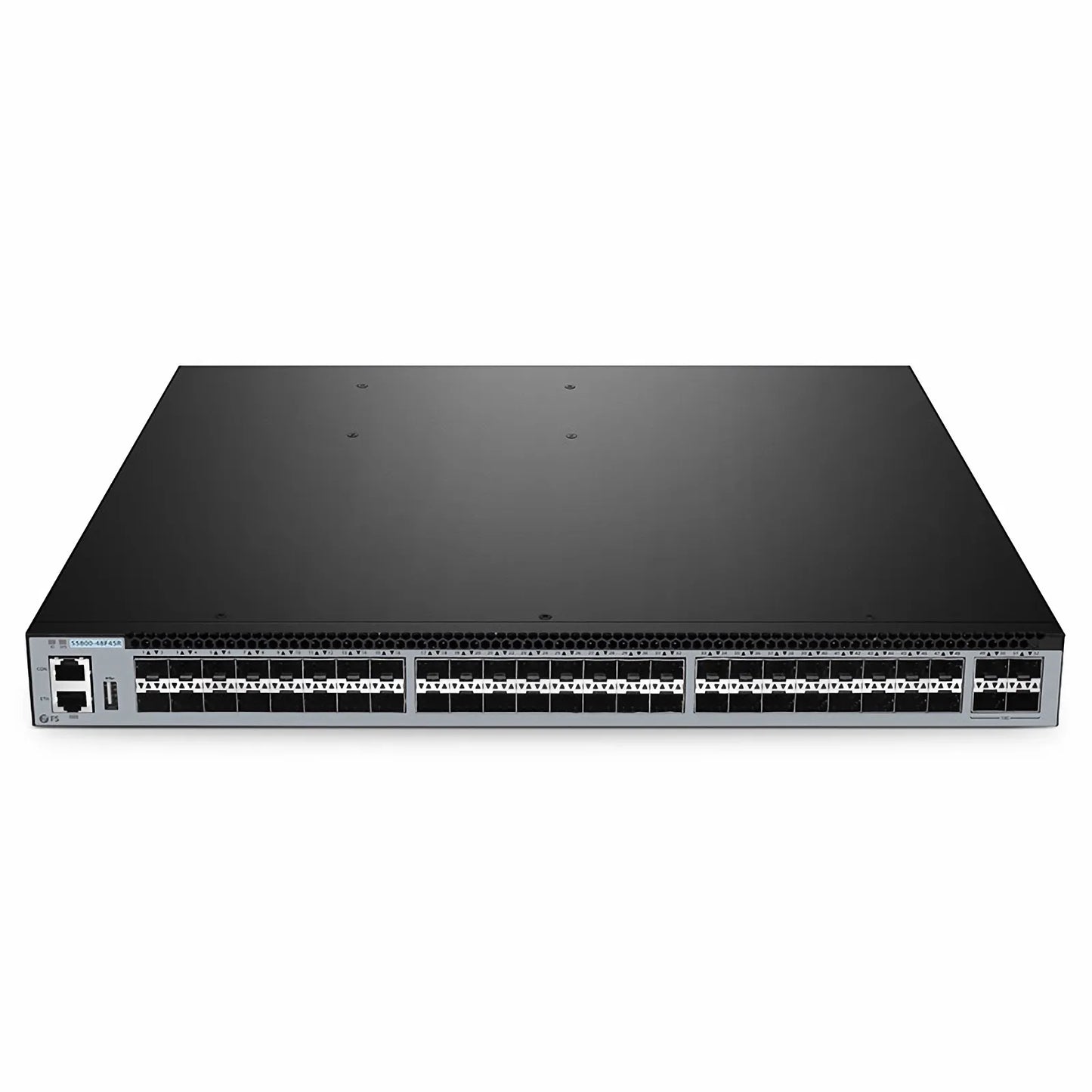 S5800-48F4SR, 48-Port Gigabit Ethernet L3 Switch, 48 x 1Gb SFP, with 4 x 10Gb SFP+, Support MPLS&MLAG