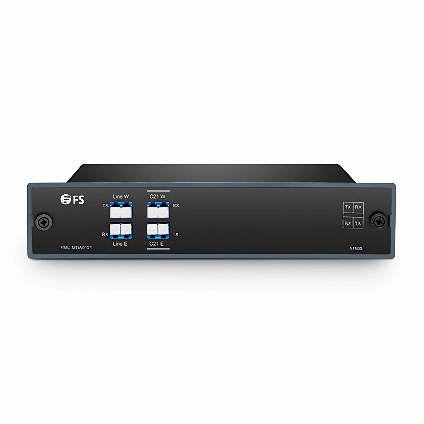 1 Channel C21 Dual Fiber DWDM OADM, East and West (Two-Sided), LC/UPC, FMU Plug-in Module