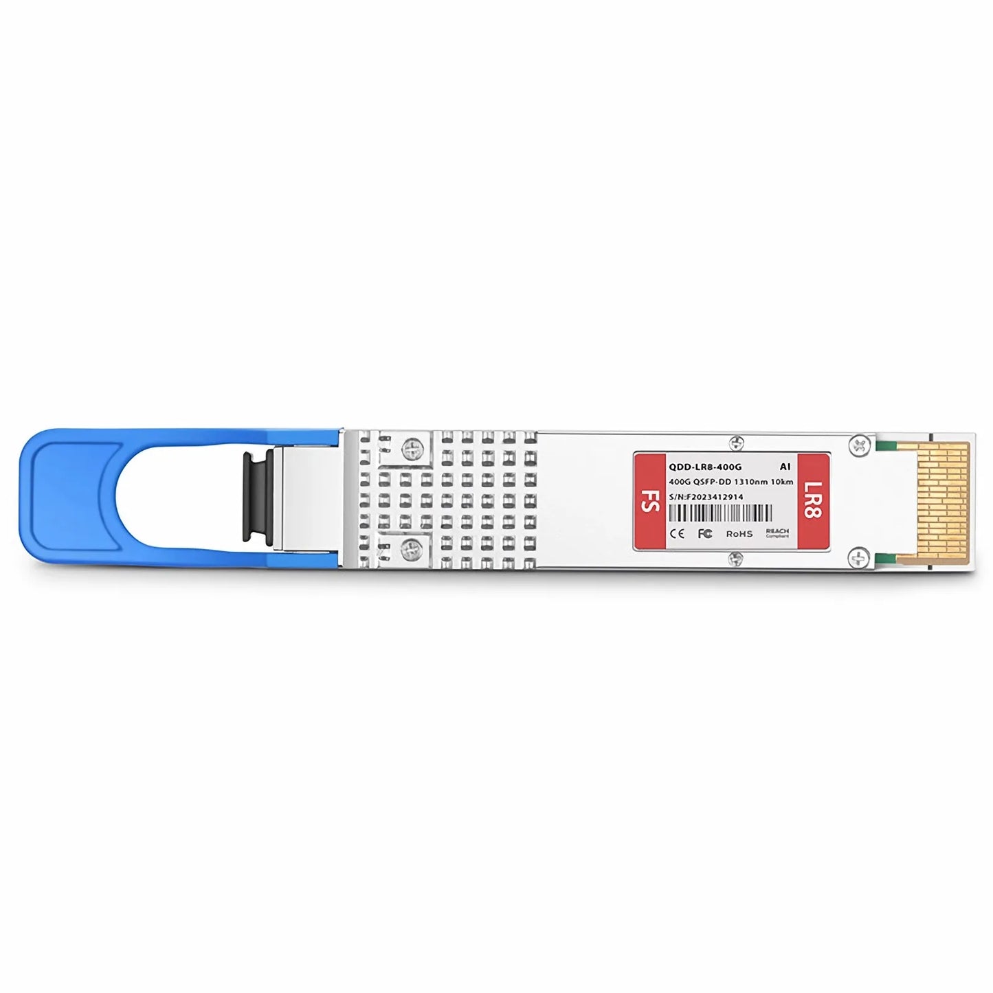Arista QDD-400G-LR8 Compatible 400GBASE-LR8 QSFP-DD 8 x 50G PAM4 1310nm 10km DOM Duplex LC/UPC SMF Optical Transceiver Module