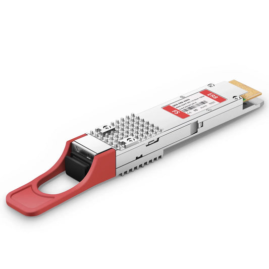 Cisco Compatible 400GBASE-ER8 QSFP-DD 8 x 50G PAM4 1310nm 40km DOM Duplex LC/UPC SMF Optical Transceiver Module