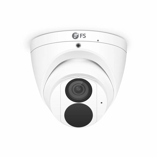IPC301-8M-T Turret Camera, with Fixed 4.0mm Lens, 8MP Resolution, Built-in Mic, 98ft Night Vision, Smart Behavior Detection, IP67 PoE Network Camera