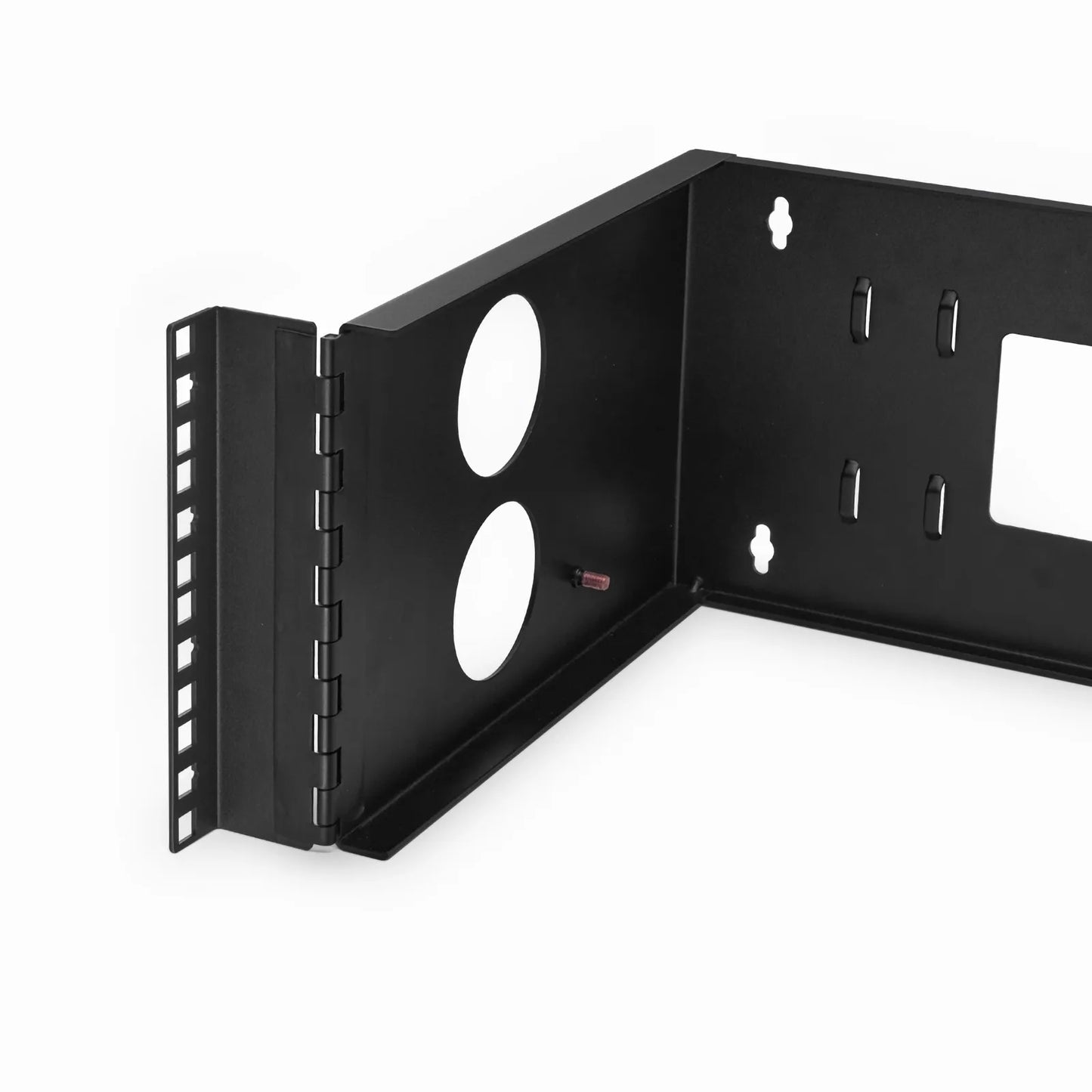 4U 19'' Hinged Wall Mount Rack Bracket for Patch Panel