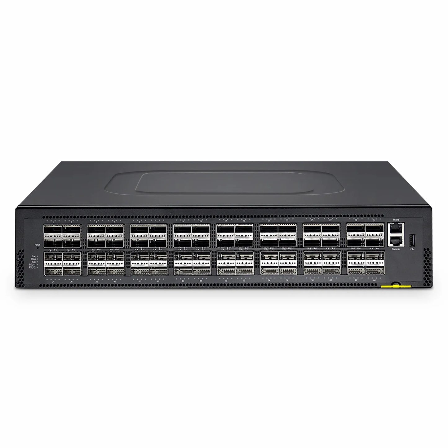 N8550-64C, 64-Port Ethernet Data Center Switch , 64 x 100Gb QSFP28, PicOS®, Broadcom Tomahawk 2 Chip, Front-to-Back Airflow