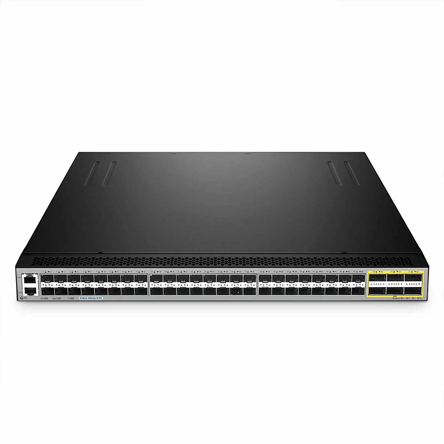S5850-48S6Q-R, 48-Port Ethernet L3 Switch, 48 x 10Gb SFP+, with 6 x 40Gb QSFP+, Support MPLS&MLAG
