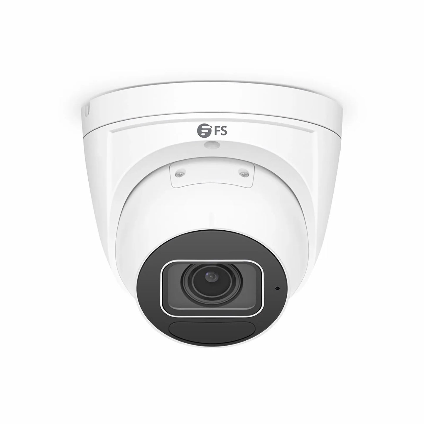 IPC304-8M-T Turret Camera, with 2.8 ~ 12mm Varifocal Lens, 8MP Resolution, Built-in Mic, 131ft Night Vision, Smart Intrusion Prevention, IP67 & IK10 PoE Network Camera
