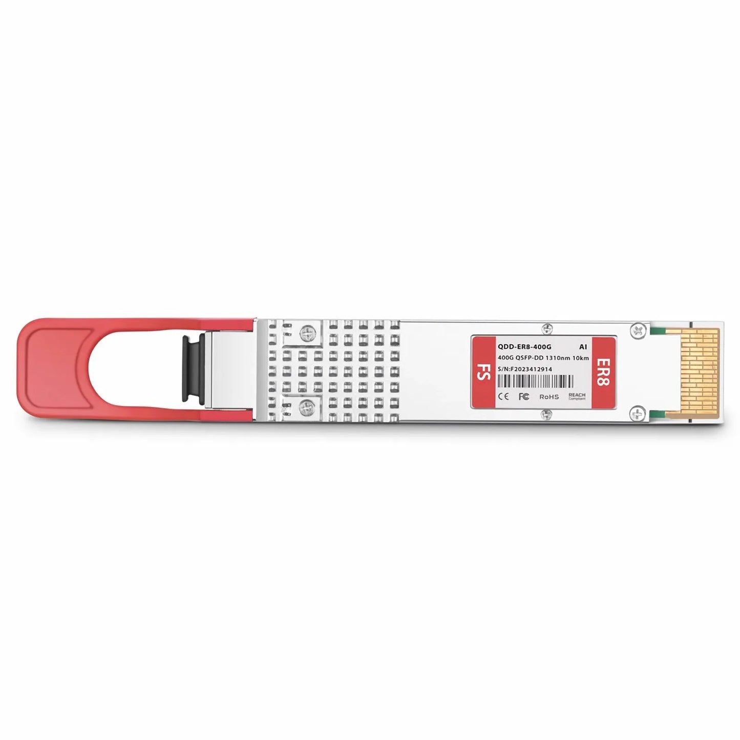 Arista Networks Compatible 400GBASE-ER8 QSFP-DD 8 x 50G PAM4 1310nm 40km DOM Duplex LC/UPC SMF Optical Transceiver Module