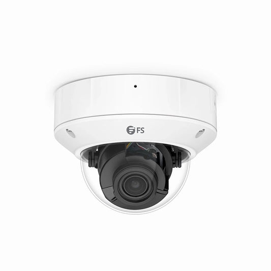 IPC305-5M-D Dome Camera, with 2.7 ~ 13.5mm Varifocal Lens, 5MP Resolution, Built-in Mic, 131ft Night Vision, Smart Intrusion Prevention, IP67 & IK10 PoE Network Camera