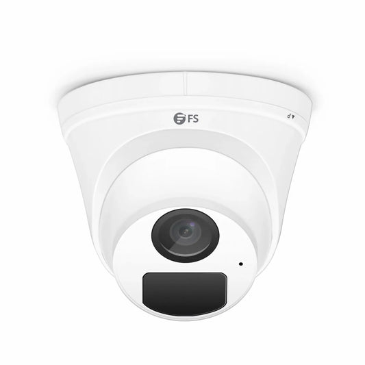 IPC101-2M-T, Full HD 2MP Turret Network Camera with Build-in Mic, 98ft Night Vision, IP67 Weatherproof PoE Network Camera with Fixed 2.8mm Lens