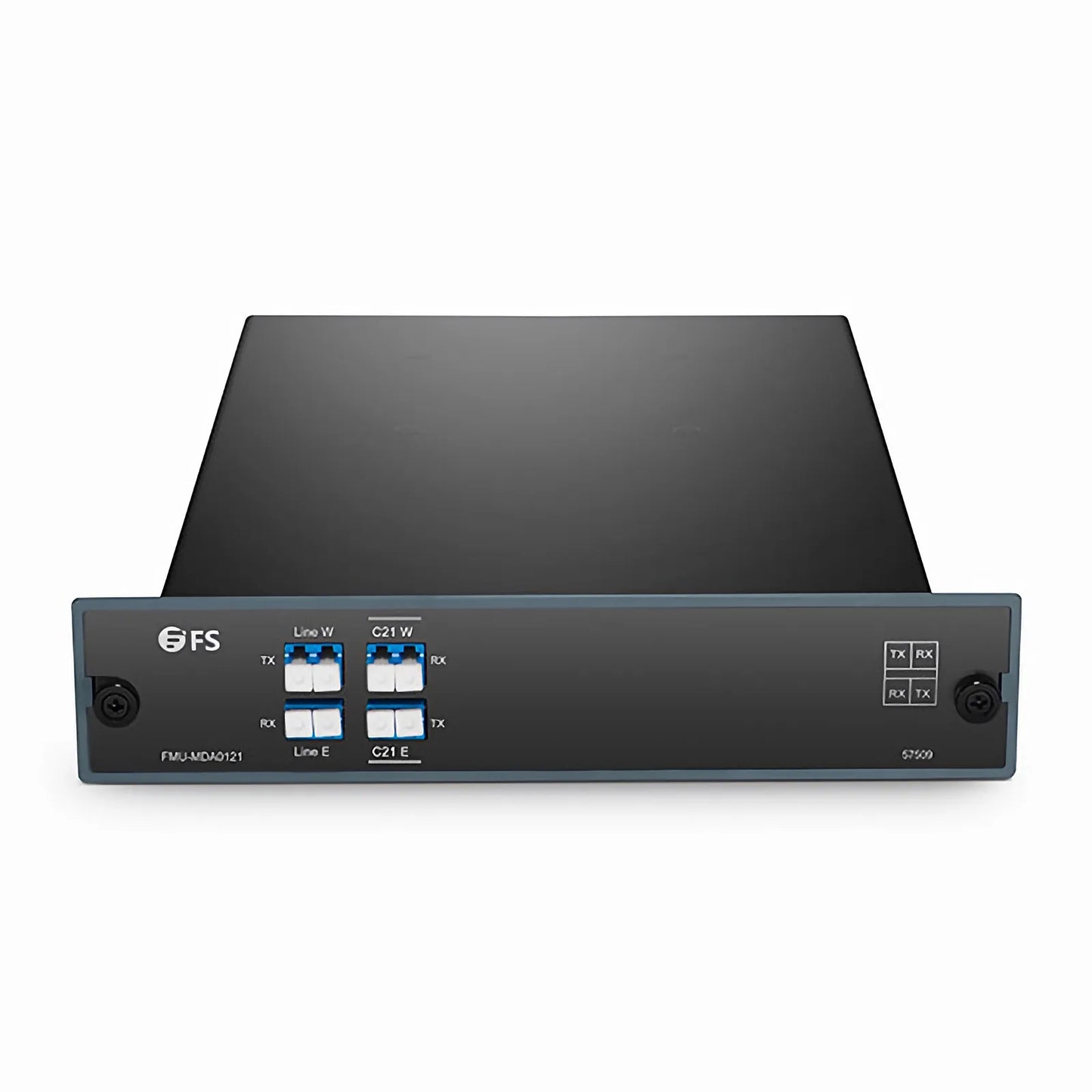1 Channel C21 Dual Fiber DWDM OADM, East and West (Two-Sided), LC/UPC, FMU Plug-in Module