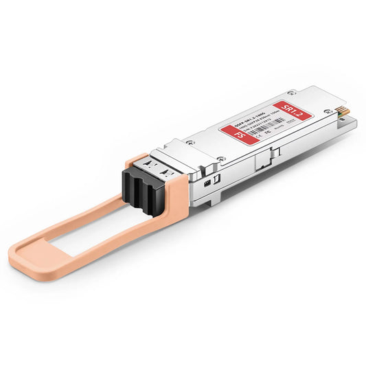 Cisco QSFP-100G-SR1.2 Compatible 100GBASE-SR1.2 QSFP28 BiDi 4 x 25G NRZ 850/910nm 100m DOM Duplex LC/UPC MMF Optical Transceiver Module