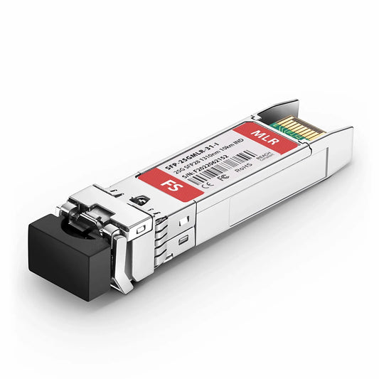 Cisco SFP-10/25G-LR-I Compatible 10/25GBASE-LR SFP28 Dual-rate 1310nm 10km DOM Duplex LC/UPC SMF Optical Transceiver Module (Industrial)