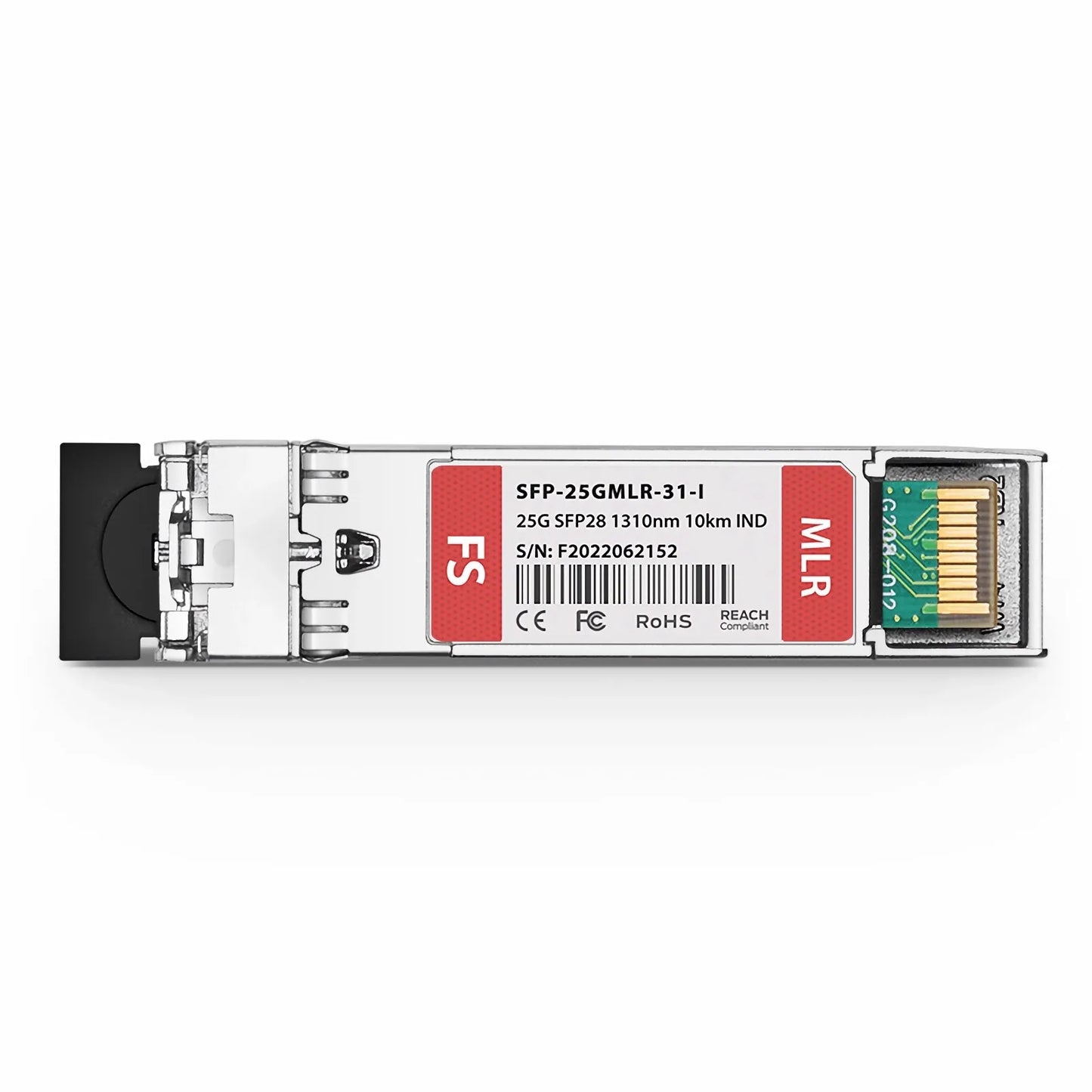 Cisco SFP-10/25G-LR-I Compatible 10/25GBASE-LR SFP28 Dual-rate 1310nm 10km DOM Duplex LC/UPC SMF Optical Transceiver Module (Industrial)