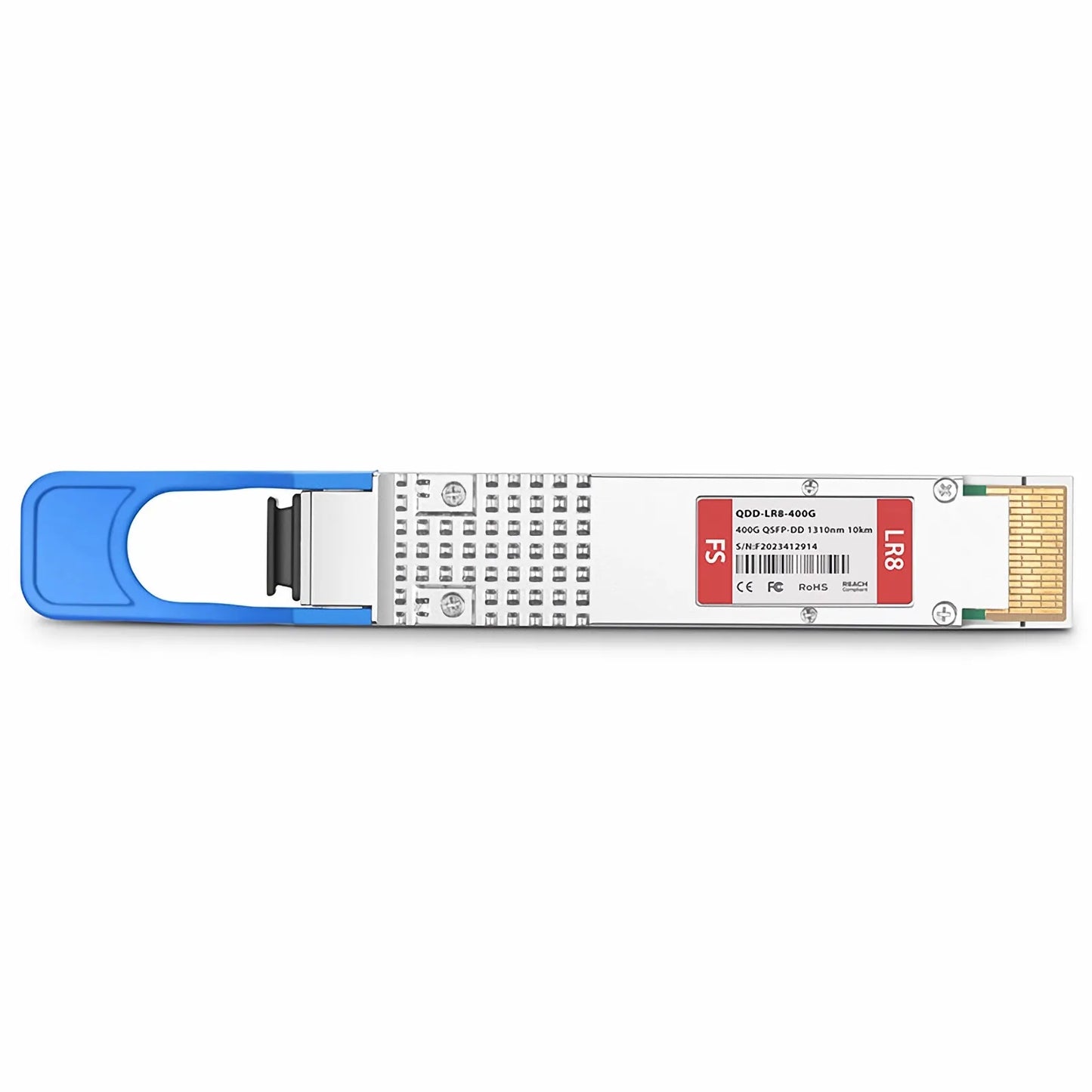 Cisco QDD-400G-LR8-S Compatible 400GBASE-LR8 QSFP-DD 8 x 50G PAM4 1310nm 10km DOM Duplex LC/UPC SMF Optical Transceiver Module