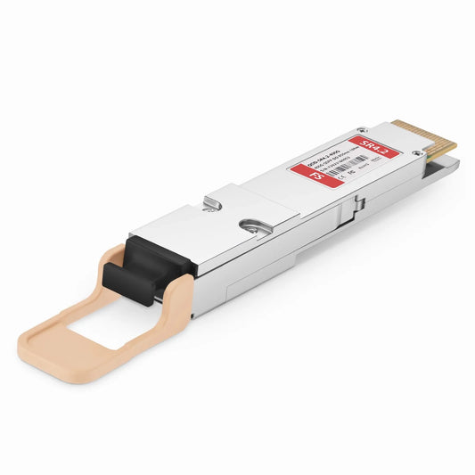 Cisco QDD-400G-SR4.2-BD Compatible 400GBASE-SR4.2 QSFP-DD 8 x 50G PAM4 850nm 100m DOM MPO-12/UPC MMF Optical Transceiver Module, Breakout to 4 x 100G-SR1.2