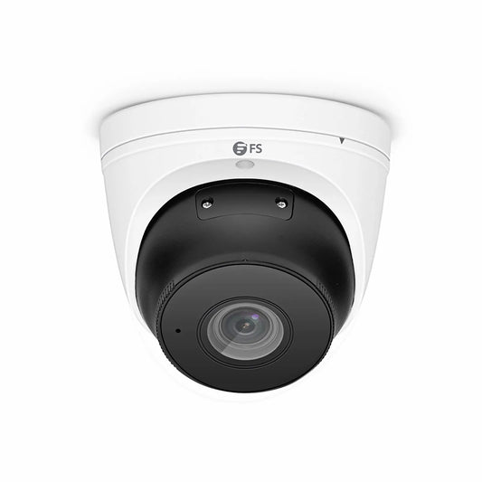 IPC104-5M-T, Super HD 5MP Turret Network Camera with Built-in Mic, 98ft Night Vision, IP67 Weatherproof, Smart Behavior Detection, PoE Network Camera with Varifocal 2.8-12mm Lens