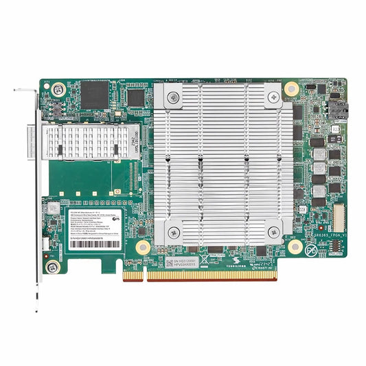 Intel FPGA Based Ethernet Network Interface Card, 100G Single-Port QSFP28, PCIe 4.0 x16, Comparable to Intel AGF023R25A, Full Height