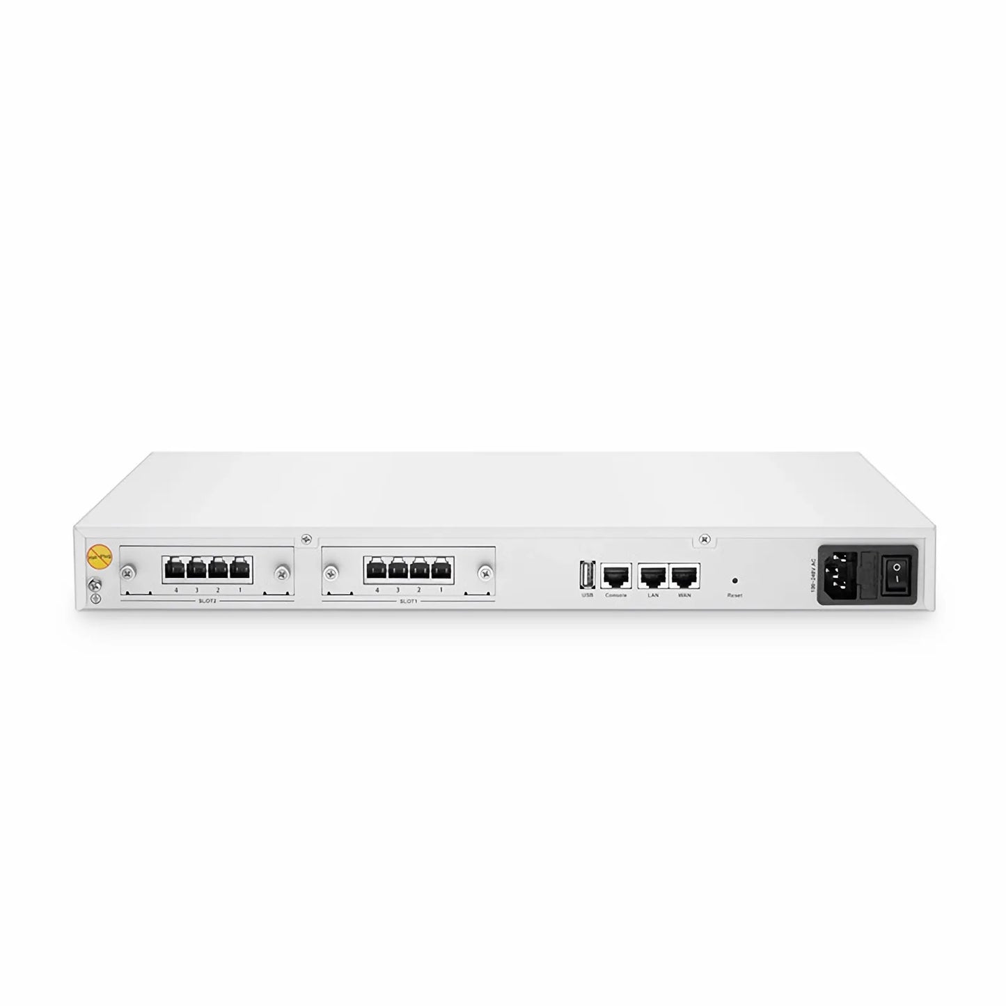 IP PBX-D302, Support 200 Users and 80 Concurrent Calls, with 2 Slots for FXS, FXO and Hybrid FXU Cards