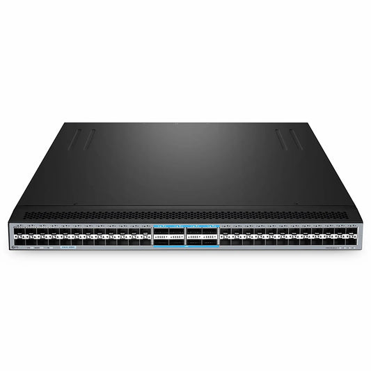 S5850-48B8C, 48-Port Ethernet L3 Switch, 48 x 25Gb SFP28, with 8 x 100Gb QSFP28, Support MPLS&MLAG