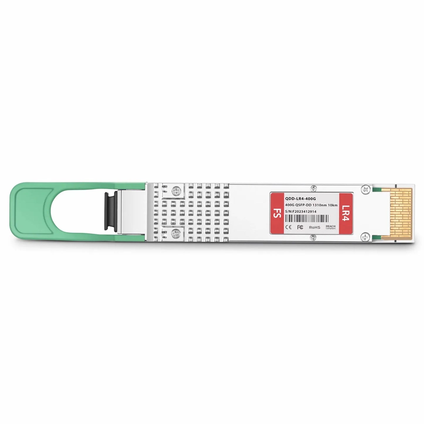 Cisco QDD-400G-LR4-S Compatible 400GBASE-LR4 QSFP-DD 8 x 50G PAM4 1310nm 10km DOM Duplex LC/UPC SMF Optical Transceiver Module