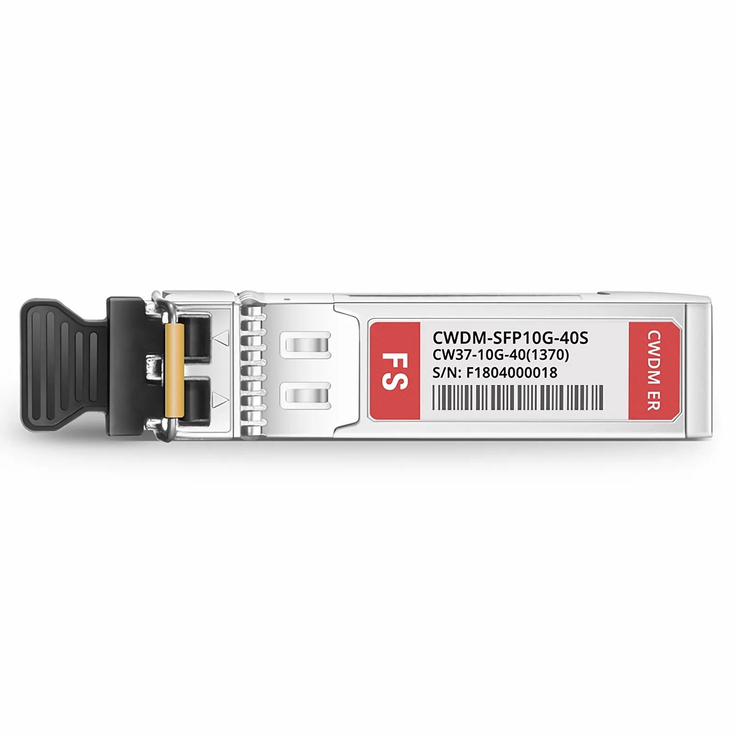 Cisco CWDM-SFP10G-1370 Compatible SFP+ 10G CWDM 1370nm 40km DOM Duplex LC/UPC SMF Optical Transceiver Module for Transmission