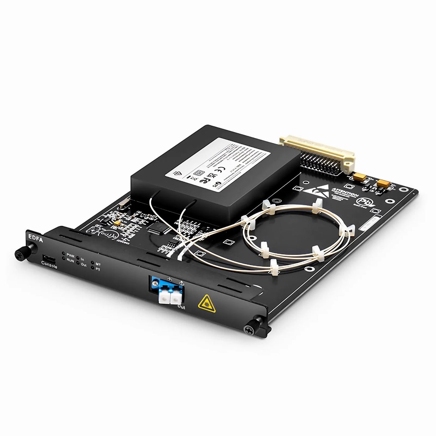 FMT20PA-EDFA, 20dB Gain C-band DWDM EDFA Pre-Amplifier for FMT Managed Chassis, 13dBm Output