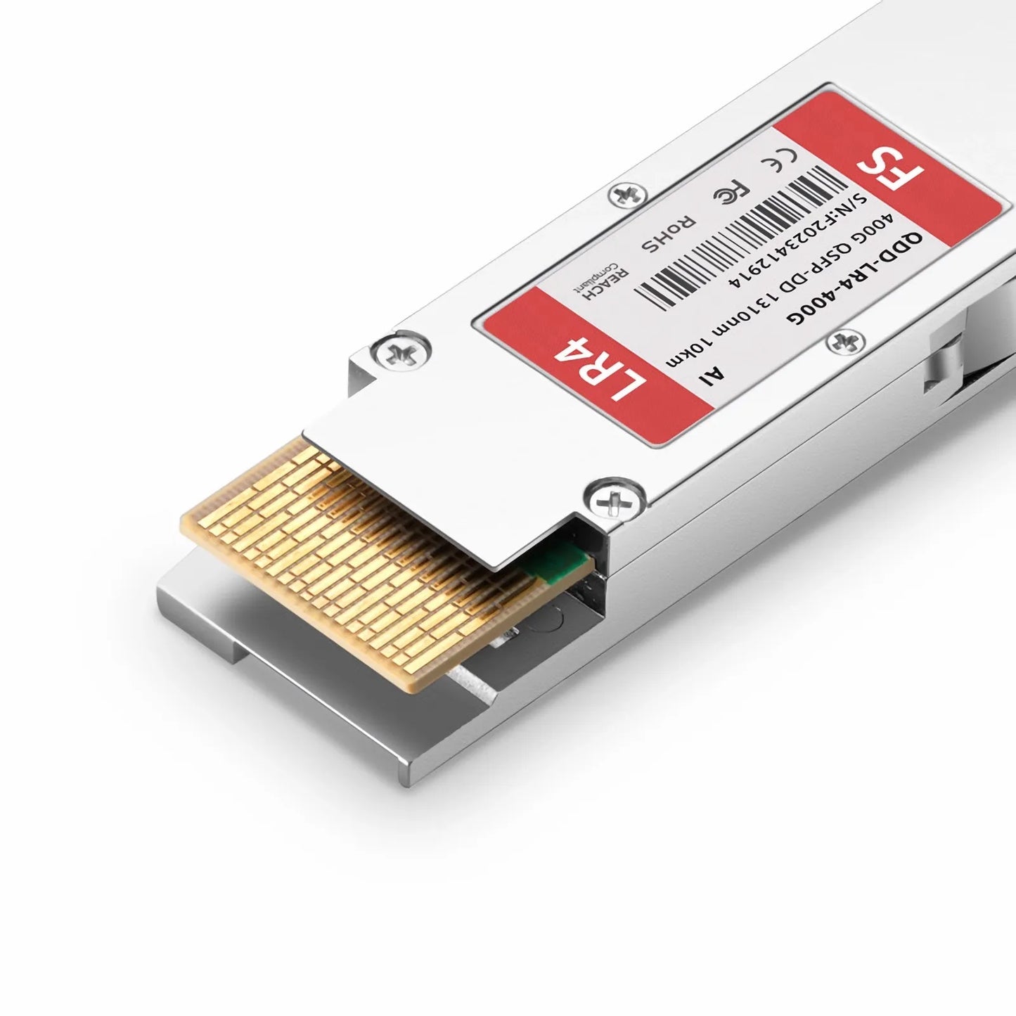 Arista Networks QDD-400G-LR4 Compatible 400GBASE-LR4 QSFP-DD 8 x 50G PAM4 1310nm 10km DOM Duplex LC/UPC SMF Optical Transceiver Module