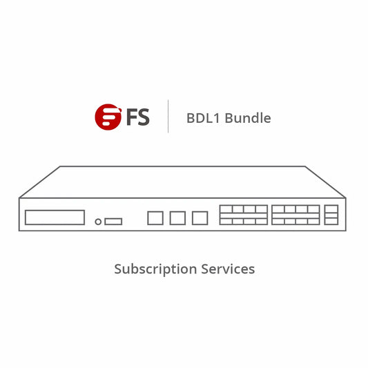 BDL3 Bundle for NSG-3230 Subscription Services, Including IPS Service, Anti-Virus, QoS, and URL Filtering, 3 Years