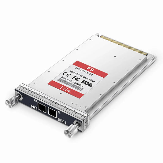 Cisco CFP-100G-LR4 Compatible 100GBASE-LR4 CFP 4 x 25G NRZ 1310nm 10km DOM Duplex LC SMF Optical Transceiver Module