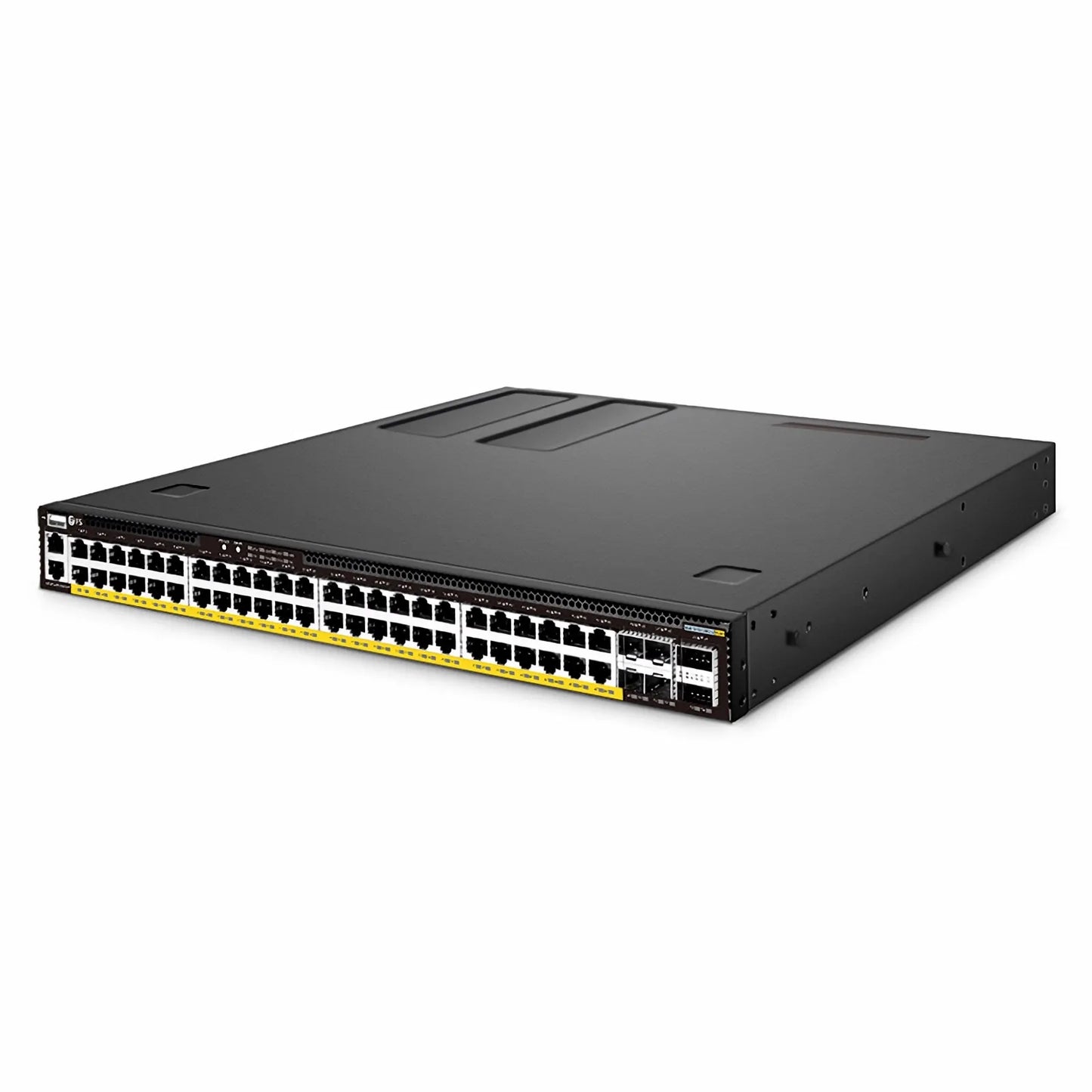 S5870-48T6BC-U, 48-Port Ethernet L3 PoE++ Switch, 48 x PoE++ Ports @1560W, with 4 x 25Gb SFP28 and 2 x 100Gb QSFP28 Uplinks, PicOS®, Support EVPN-VXLAN, MLAG & Perpetual PoE, Broadcom Chip