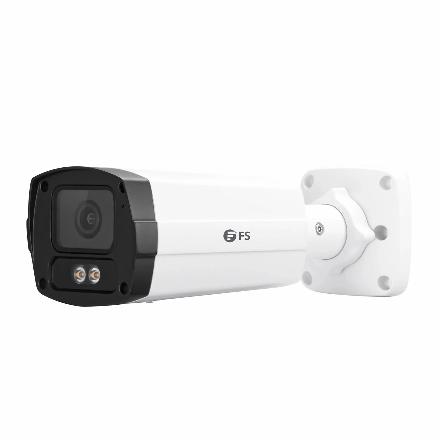 IPC501-FC-4M-B, 4MP Bullet PoE Network Camera with 98ft Color Night Vision, 120dB True WDR, Smart Intrusion Prevention, IP67 & IK10 Rating, 4.0mm Fixed Lens