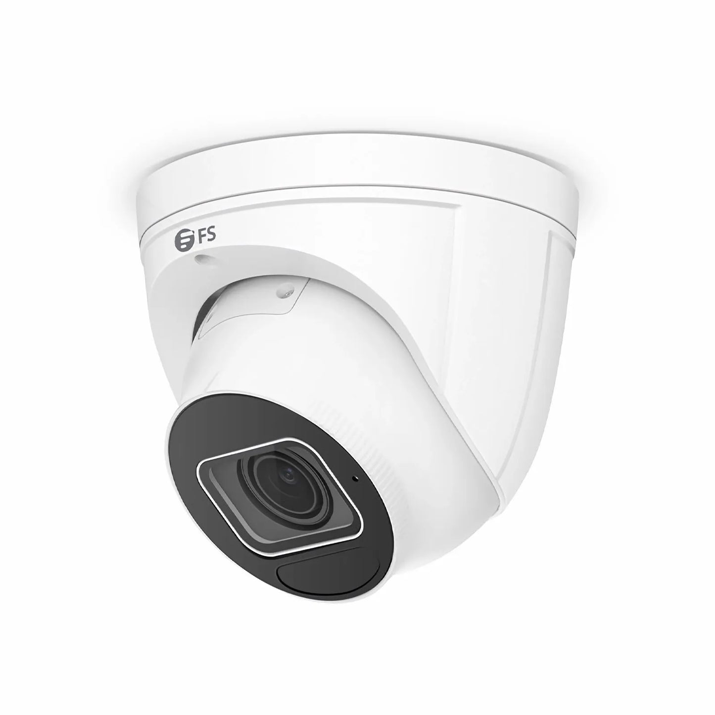 IPC305-5M-T Turret Camera, with 2.7 ~ 13.5mm Varifocal Lens, 5MP Resolution, Built-in Mic, 131ft Night Vision, Smart Intrusion Prevention, IP67 & IK10 PoE Network Camera