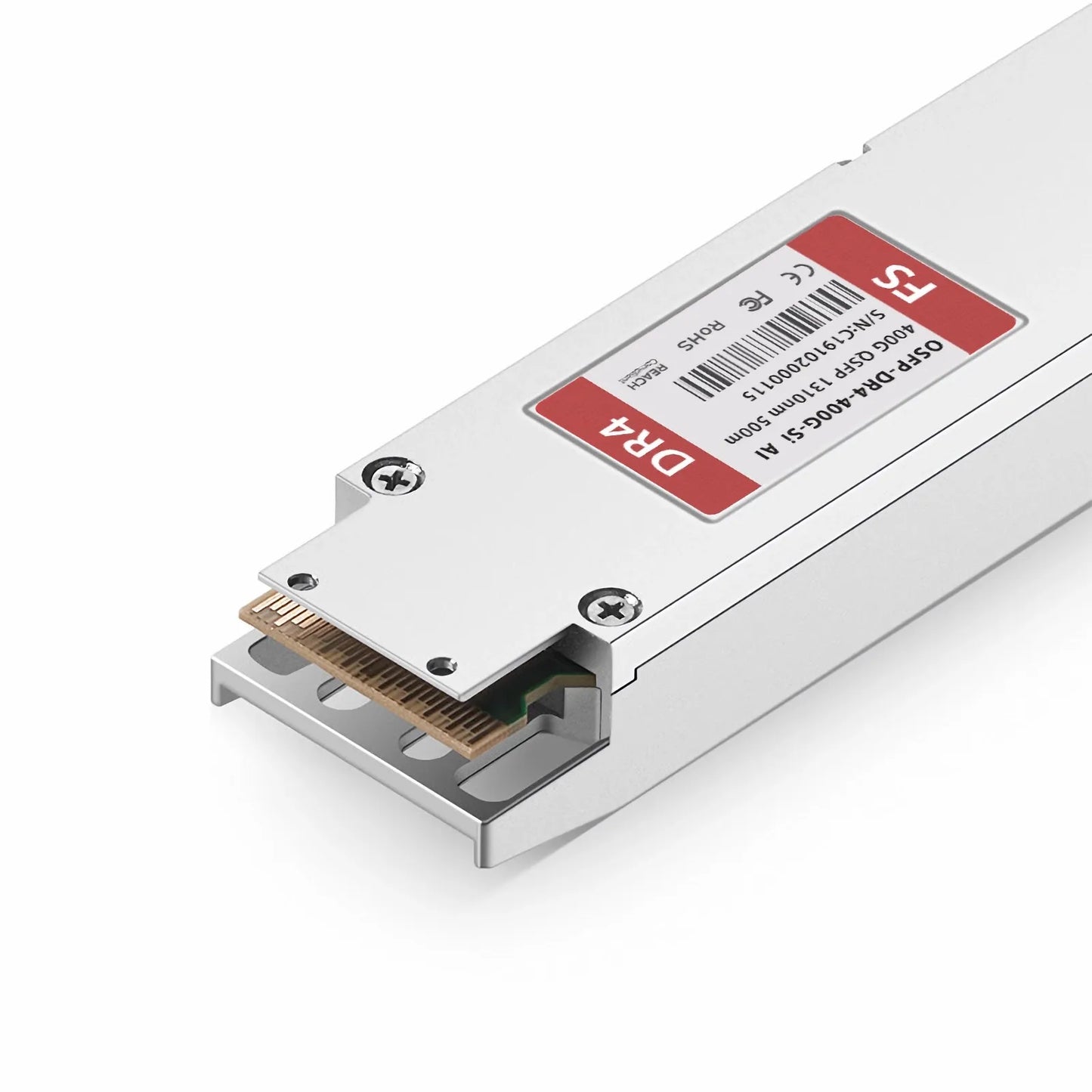 Arista Networks OSFP-400G-DR4 Compatible 400GBASE-DR4 OSFP Finned Top 8 x 50G PAM4 1310nm 500m DOM MPO-12/APC SMF SiPh-Based Optical Transceiver Module, Breakout to 4 x 100G-DR