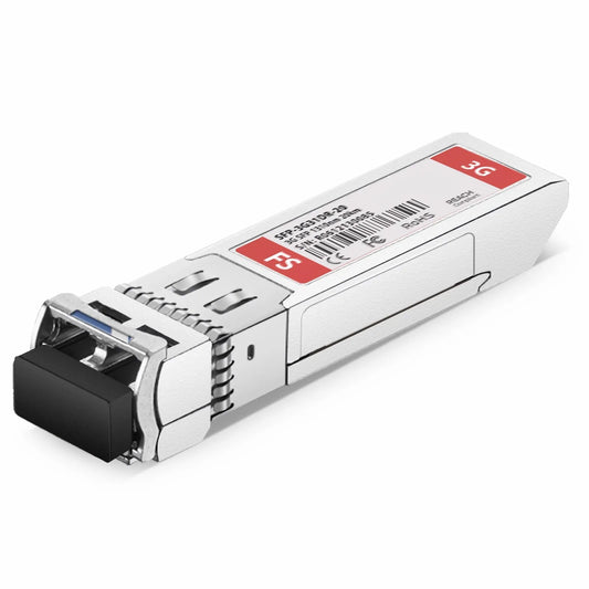 3Gb/s MSA 1310nm 20km DOM Duplex LC SMF Dual Receivers Video Pathological Patterns Optical Transceiver Module for SD/HD/3G-SDI