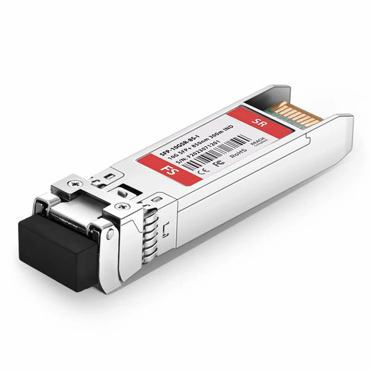 Cisco SFP-10G-SR-I Compatible 10GBASE-SR SFP+ 850nm 300m DOM Duplex LC/UPC MMF Optical Transceiver Module (Industrial)