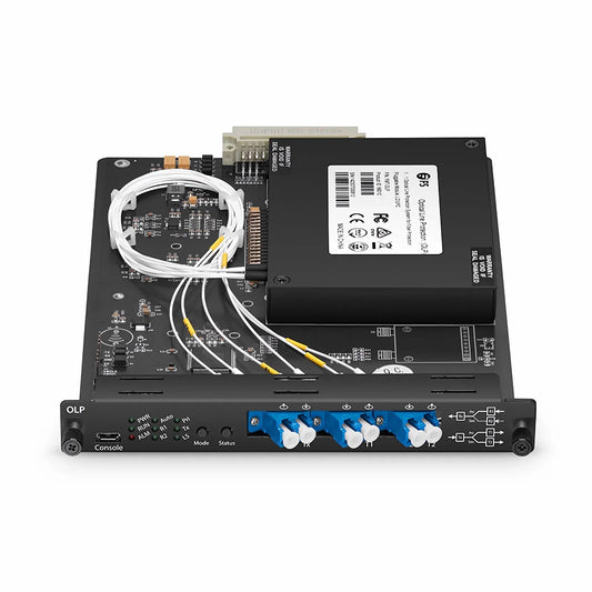 Customized Optical Line Protection Switch (OLP) for FMT Managed Chassis