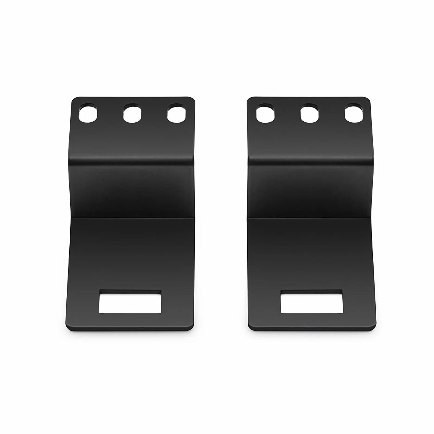 Mounting Bracket for Vertical Cable Manager with M6 Model Screws and Nuts, Black, 4 PCS/Pack