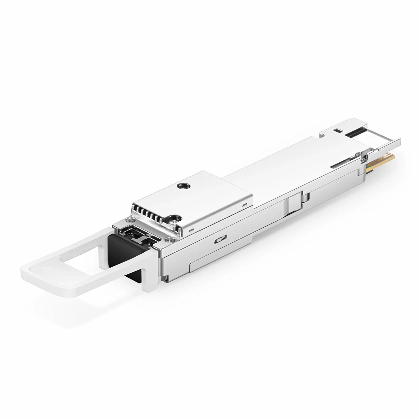 Generic Compatible QSFP-DD DCO 400G DWDM Tunable Coherent ≤120km DOM Duplex LC/UPC SMF Optical Transceiver Module for Transmission
