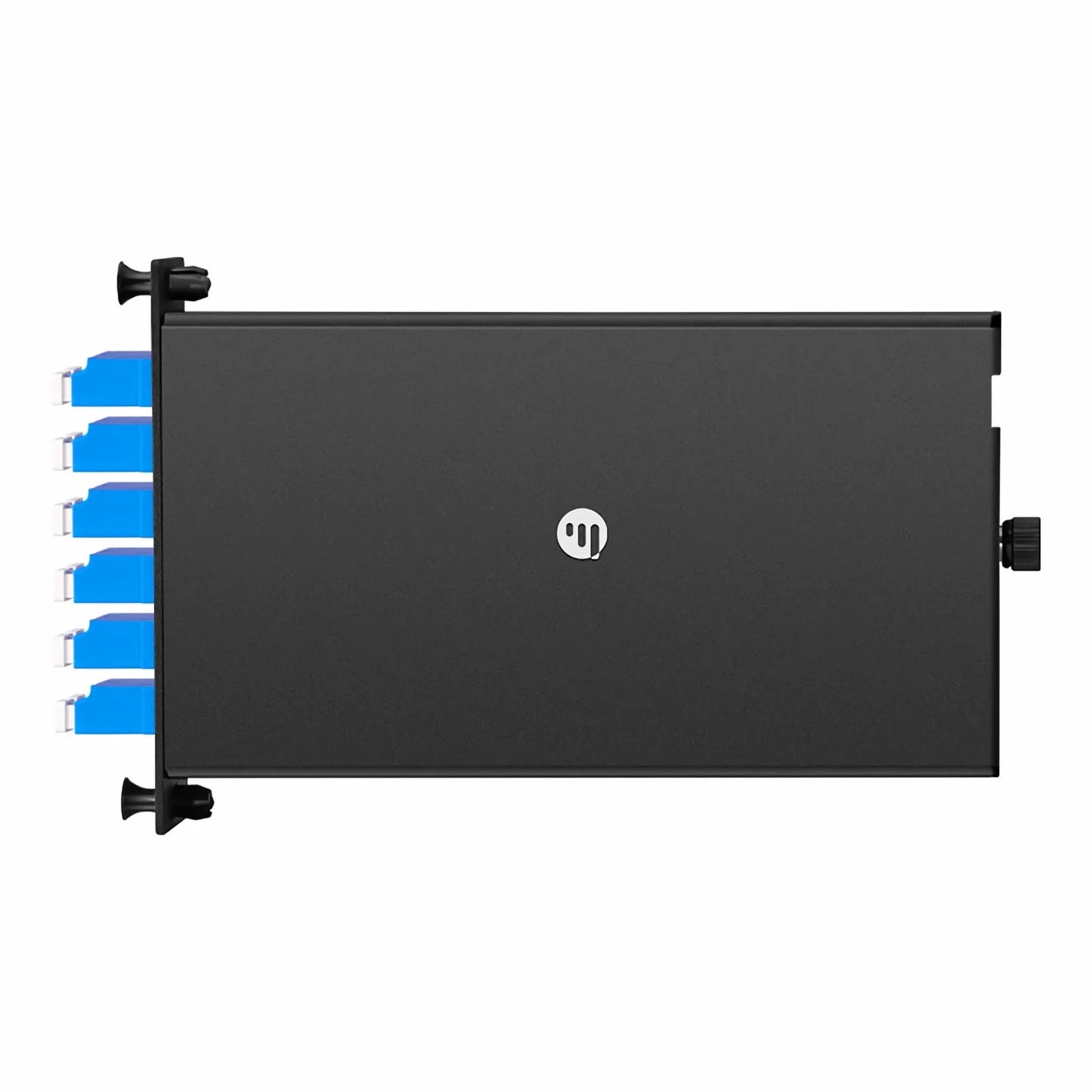 FHD™ LC Splice Cassette with Pigtails, 24 Fibers OS2 Single Mode,12 x LC UPC Duplex (Blue), 0.3dB Max.